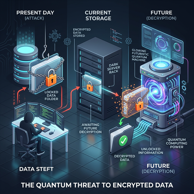 Harvest Now, Decrypt Later Timeline
